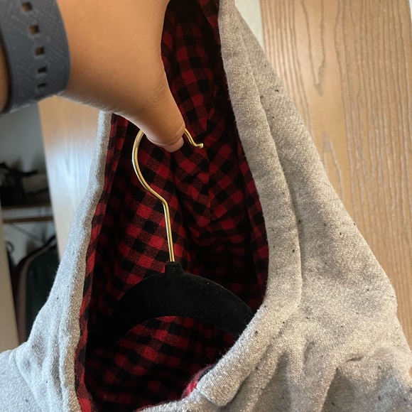 Maurices Gray and Buffalo check hoodie - Picture 3 of 3
